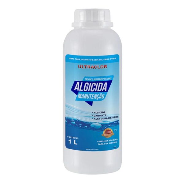 Algicida Manutenção Liquido Oxidante Para Piscinas 1l Ultracl