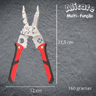 Alicate 7 Em 1 Para Corte E Desencape De Fios