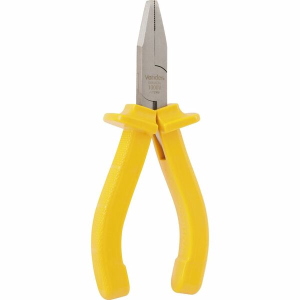 Alicate Bico Chato 4.1/2" Cromo Vanádio Isolado 1000v Vonder