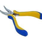 Alicate Bico Longo Curvo 125mm 5" Hk-500 Cabo Emborrachado