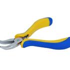 Alicate Bico Longo Curvo 125mm 5" Hk-500 Cabo Emborrachado