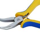 Alicate Bico Longo Curvo 125mm 5" Hk-500 Cabo Emborrachado