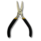 Alicate Bico Longo Reto 4,5" Mola Meia Cana Niquelado Aço Car