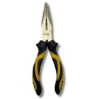 Alicate Bico Longo Reto 6" Meia Cana Niquelado Aço Carbono 16