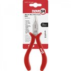 Alicate Bico Meia-cana Reto 4.1/2" Em Aço Carbono Nove54 3 Un