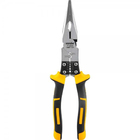 Alicate Bico Meia-cana Reto 9" Para Eletricista Multifunção C