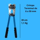 Alicate Crimpador Prensa Terminal Compressão 6 Até 50mm