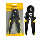 Alicate Crimpar Prensa Ilhós Terminal Tubular Fio 0,25-10mm