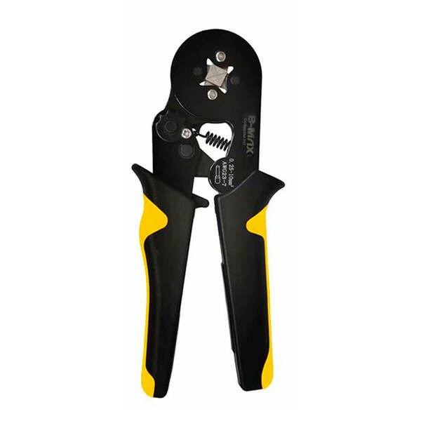 Alicate Crimpar Prensa Ilhós Terminal Tubular Fio 0,25-10mm