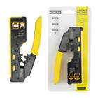 Alicate Crimpar Profissional Cat7 Cat5 Cat6 Rj45 Rj12 Rj11