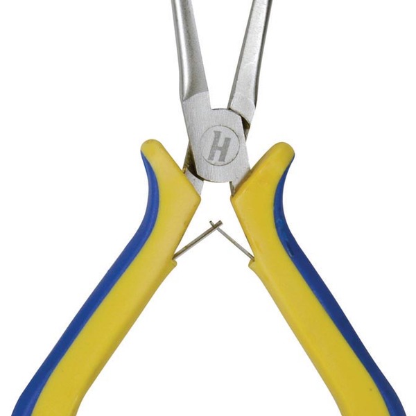 Alicate De Bico Redondo Longo 150mm 6" Hk-507 Cabo Emborracha