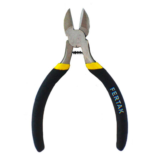 Alicate De Corte Diagonal Com Mola Precisão Mini 4,5'