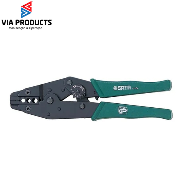 Alicate De Crimpar Cabo Coaxial 9-1/2" Sata