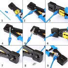 Alicate De Crimpar Rj45 E Rj12 6p E 8p Multifunção Y376z