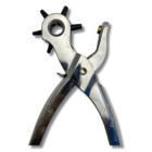 Alicate Furador Vazador Couro Eva 6 Furos 2,5 Até 5mm Cinto C