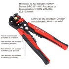 Alicate Lorben Decapador Crimpador Corta Fios E Cabos 8 Poleg