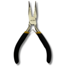 Alicate Mini Bico Torto 4,5" Curvo Tipo Telefone Niquelado Aç