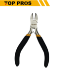 Alicate Mini Corte Diagonal 4,5" Mola Niquelado Aço Carbono F