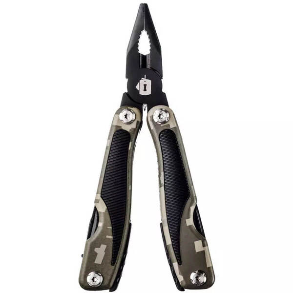 Alicate Multifuncional Militar Inox 420 9 Funções Multitool P