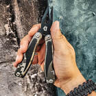 Alicate Multifuncional Militar Inox 420 9 Funções Multitool P