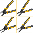 Alicate Multifunções Cabeças Intercambiáveis 5 Em 1 Vonder