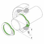 Alicate Para Anéis Externo Curvo 12" Tramontina 44011112 4401