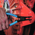 Alicate Para Anéis Externos Pontas Retas