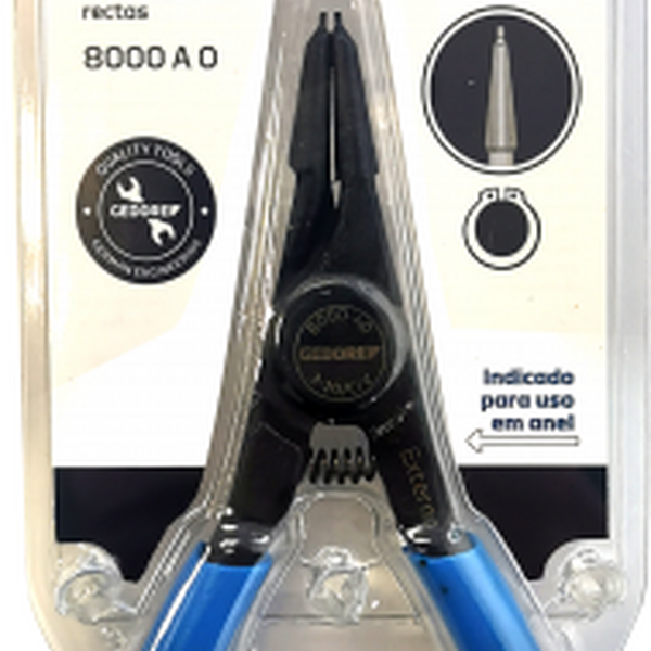 Alicate Para Anéis Externos Pontas Retas 8000-A0 - Gedore