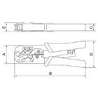 Alicate Para Crimpar Rj11, Rj12 E Rj45 Tramontina