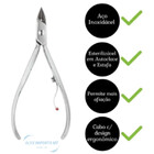 Alicate Para Manicure Cuticula Mundial 777 Inox Mundial