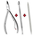 Alicate Para Manicure Mundial 522 Com Espatula Para Pedicure