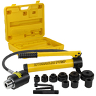 Alicate Perfurador De Chapas Hidráulico 6 Matrizes 60 Mm