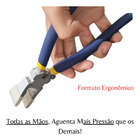 Alicate Pra Vidro Espelho Boca De Peixe Profissional Pressão