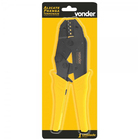 Alicate Prensa Terminais Barril Aberto 0,1mm² A 2,5mm² Vonder