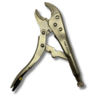 Alicate Pressão 10" Mordente Curvo Ajustável C/ Trava Chave A