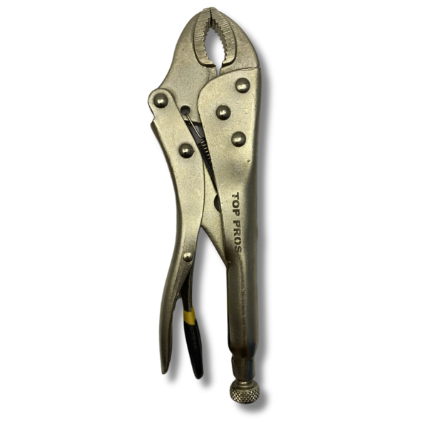 Alicate Pressão 10" Mordente Curvo Ajustável C/ Trava Chave A