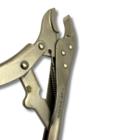 Alicate Pressão 10" Mordente Curvo Ajustável C/ Trava Chave A