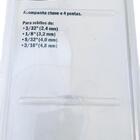 Alicate Rebitador Rebitadeira Manual 4 Bicos 9 5 Poleg