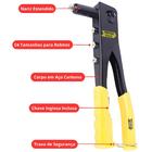 Alicate Rebite Rebitador Rebitadeira 10" Manual Profissional