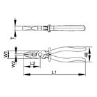 Alicate Universal 6" Isolado - 219018bbr