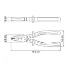 Alicate Universal 7" Isolado Tramontina Em Aço Especial Com E