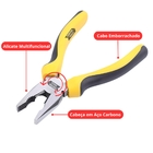 Alicate Universal 8" Reforçado Profissional Cabo Emborrachado