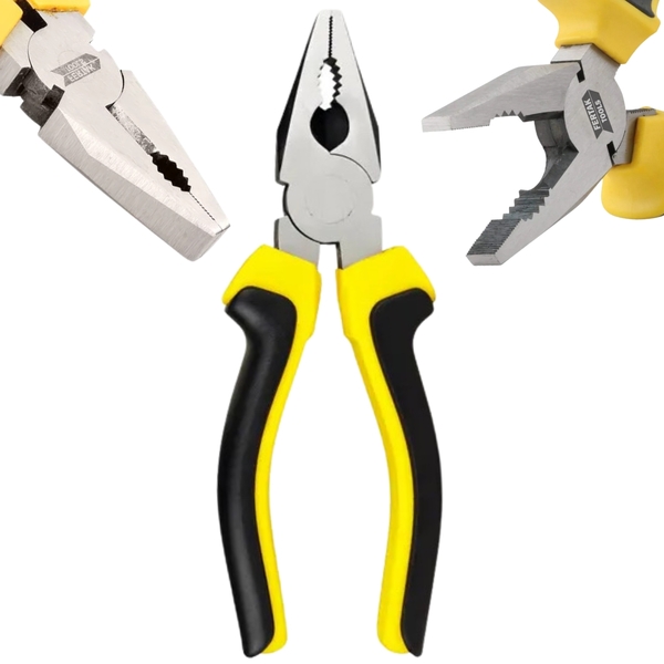 Alicate Universal 8" Reforçado Profissional Cabo Emborrachado