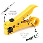 Alicate Universal Desencampa  Corta E Descasca Fios Utp/stp