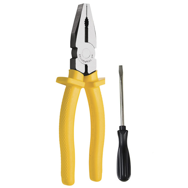 Alicate Universal Tramontina Master 8" Isolado + Brinde