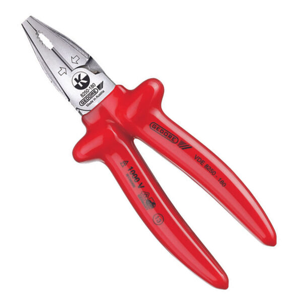 Alicate Universal Vde Gedore 180mm - 8250 091848 / Vde 8250-1