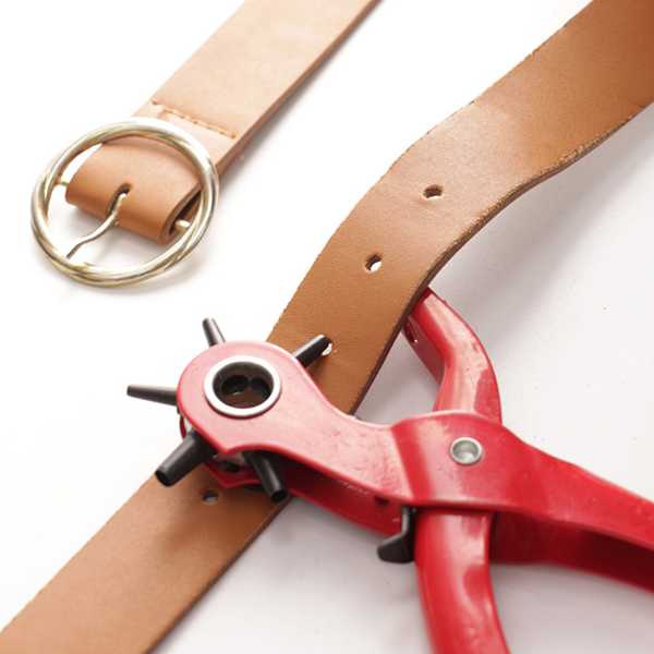 Alicate Vazador 9 Furador Couro Eva Cinto Chinelo 6 Furos