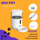 Alimentador Automático Wi-fi Programável Pets 4l Full Hd