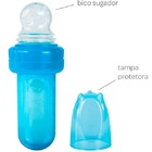 Alimentador De Silicone Porta Frutas Buba - Azul