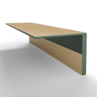 Alizar Ml Freijo Lado Unico 220X7,0X7,5X1,0Cm Lam. 3Mm Mdf S